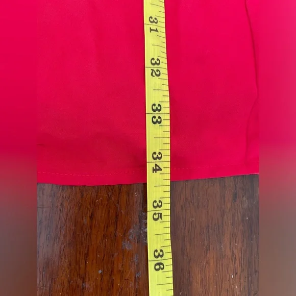 NWOT Savanna Jane Large L Red Embroidered Dress S/S Midi Boho Women’s - Picture 10 of 10